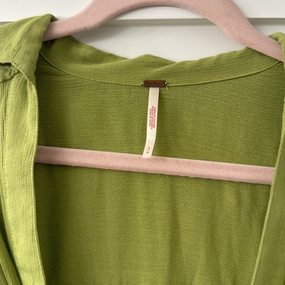 Open Front Tie Top - Picture 2 of 4